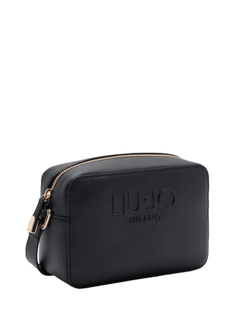 HALONA Borsa camera case logo in rilievo NERO - Borse Donna