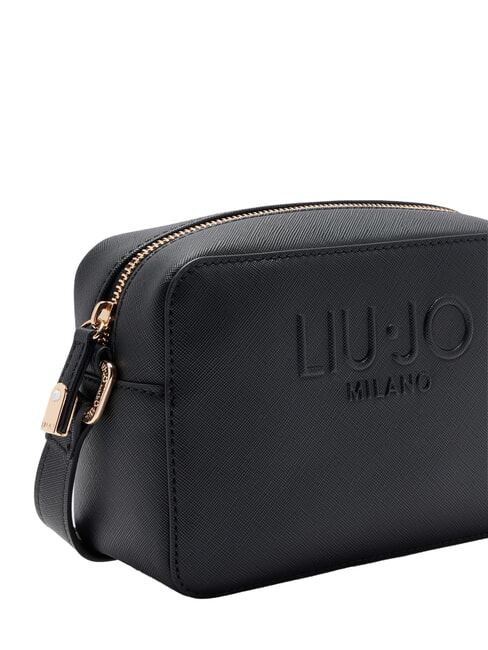 HALONA Borsa camera case logo in rilievo NERO - Borse Donna