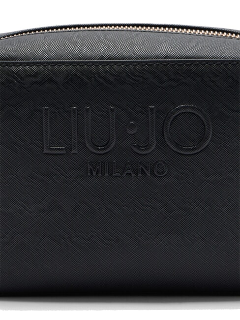 HALONA Borsa camera case logo in rilievo NERO - Borse Donna