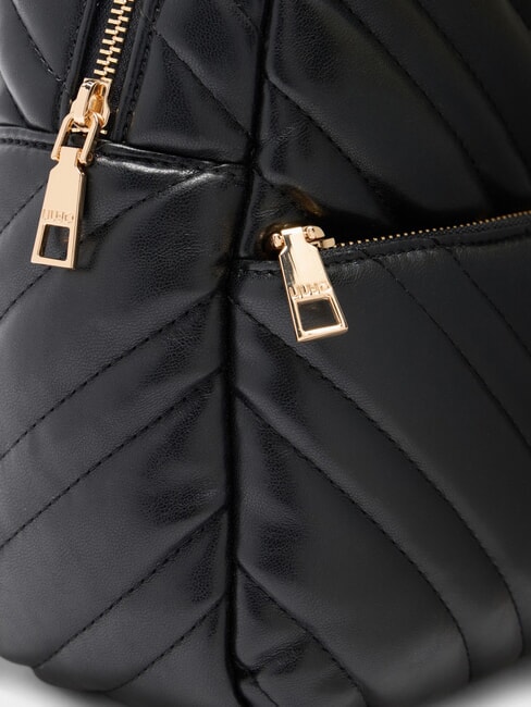 CIRRY Zaino matelassé con tasca NERO - Borse Donna