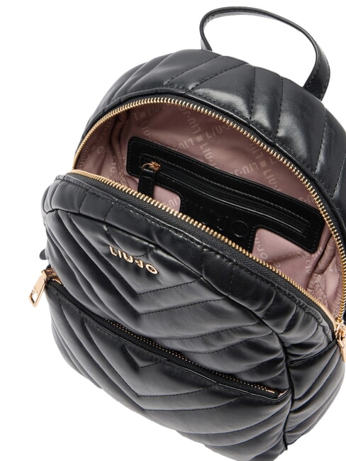 CIRRY Zaino matelassé con tasca NERO - Borse Donna