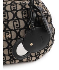 LIUJO AMELIE Borsa a bauletto logo monogram tabacco - Borse Donna - 3