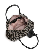 LIUJO AMELIE Borsa a bauletto logo monogram tabacco - Borse Donna - 5