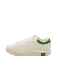 ARMANI EXCHANGE ACTION Sneakers in pelle off white+formal garden - Scarpe Uomo - 3