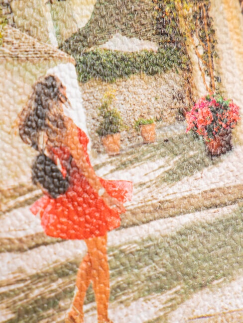 YESBAG Borsa a tracolla con stampa trullissima - Borse Donna