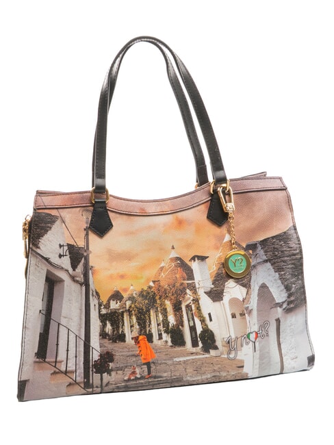 YESBAG Borsa a spalla life in trulli - Borse Donna
