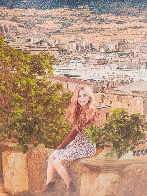 YESBAG Borsa Tote a spalla lemon tree - Borse Donna