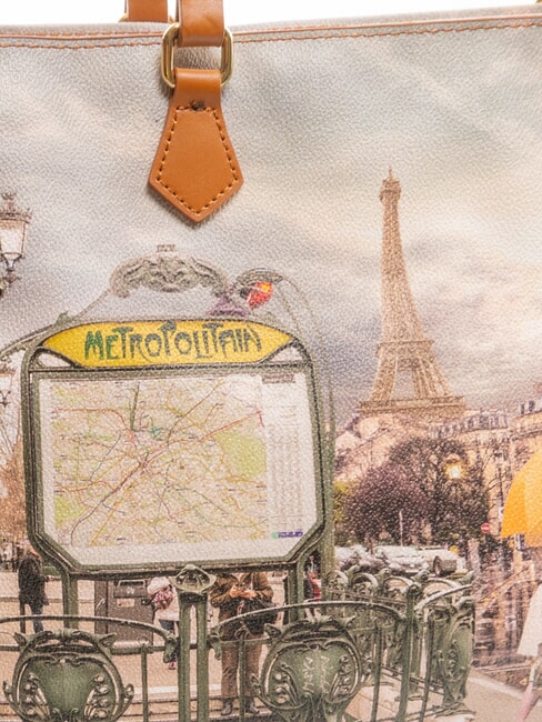 YESBAG Borsa Tote a spalla metro paris - Borse Donna