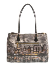 YNOT YESBAG Borsa a spalla stampata mirror - Borse Donna - 4