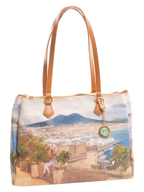 YESBAG Borsa a spalla stampata lemon tree - Borse Donna