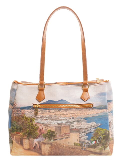 YESBAG Borsa a spalla stampata lemon tree - Borse Donna