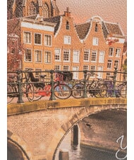 YNOT YESBAG Borsa a spalla stampata autumn river - Borse Donna - 3