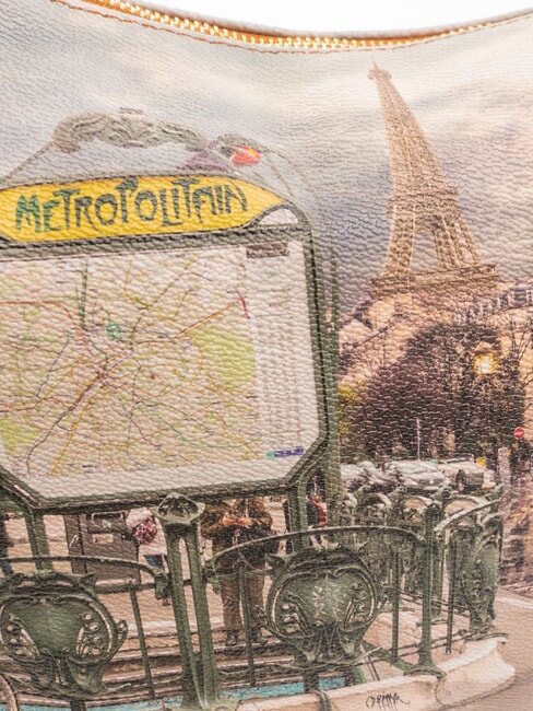 YESBAG Borsa a tracolla metro paris - Borse Donna