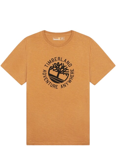 TFO SLOGAN LOGO T-Shirt in cotone wheat boot - T-shirt Uomo