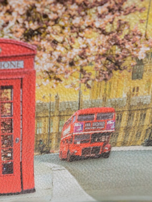 YESBAG  Bauletto a mano, con tracolla english rose - Borse Donna