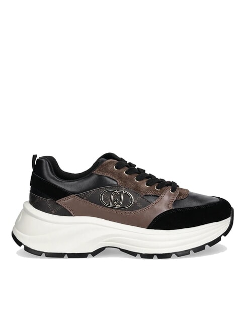 EVA 06 Sneakers chunky black/brown - Scarpe Donna