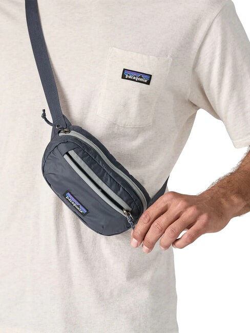 TERRAVIA MINI Marsupio piccolo ripiegabile smolder blue - Marsupi