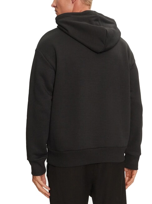 CK Felpa con tasca e cappuccio ck black - Felpe Uomo