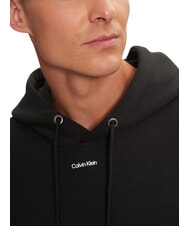 CALVIN KLEIN CK Felpa con tasca e cappuccio ck black - Felpe Uomo - 3