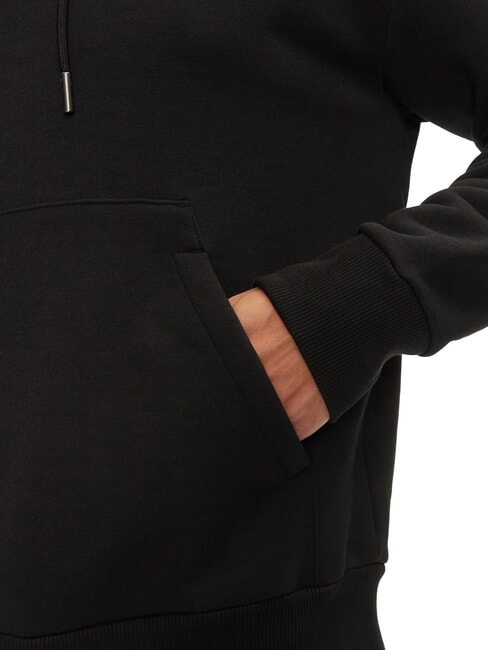 CK Felpa con tasca e cappuccio ck black - Felpe Uomo