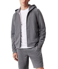 CALVIN KLEIN CK PERFORMANCE Felpa full zip con cappuccio medium grey heather - Felpe Uomo - 3