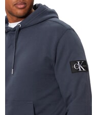 CALVIN KLEIN CK JEANS Felpa con cappuccio e patch logo ink - Felpe Uomo - 3