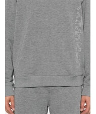 CALVIN KLEIN CK PERFORMANCE Felpa con cappuccio e logo medium grey heather - Felpe Uomo - 3