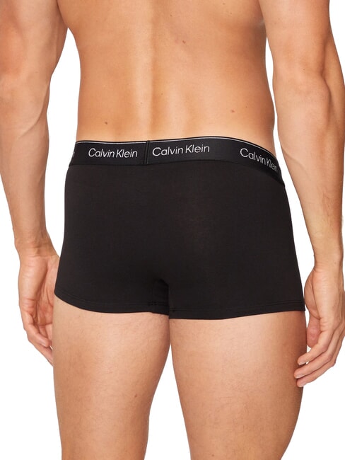 CK 3 boxer elastico logo lurex b- silver, red, silver lurex lgs - Slip Uomo