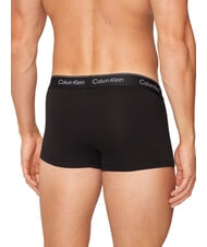 CALVIN KLEIN CK 3 boxer elastico logo lurex b- silver, red, silver lurex lgs - Slip Uomo - 3