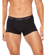 CALVIN KLEIN CK 3 boxer elastico logo lurex b- silver, red, silver lurex lgs - Slip Uomo - 5
