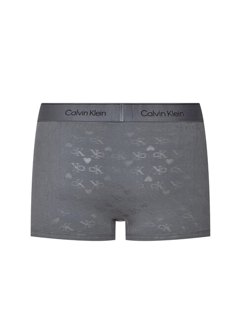 CK Boxer logo cuore all over hearts monogram turbulence - Slip Uomo