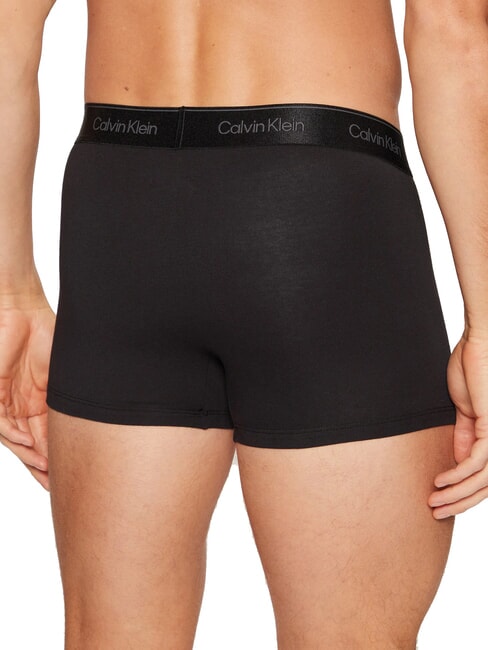 CK Boxer con elastico a contrasto black - Slip Uomo