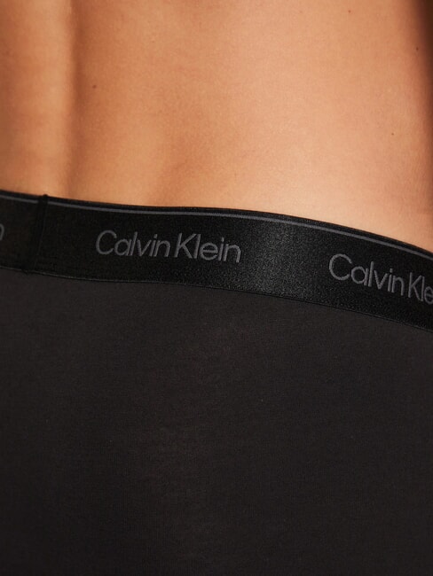 CK Boxer con elastico a contrasto black - Slip Uomo
