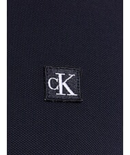 CALVIN KLEIN CK JEANS Polo a maniche corte in cotone stretch night sky - Polo Uomo - 4