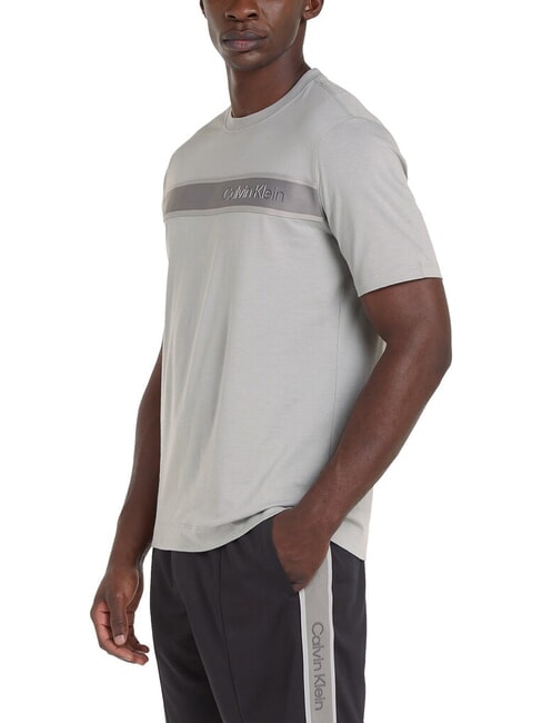 CK PERFORMANCE Pantaloni corti sportivi logo laterale black beauty - Tute sportive Uomo