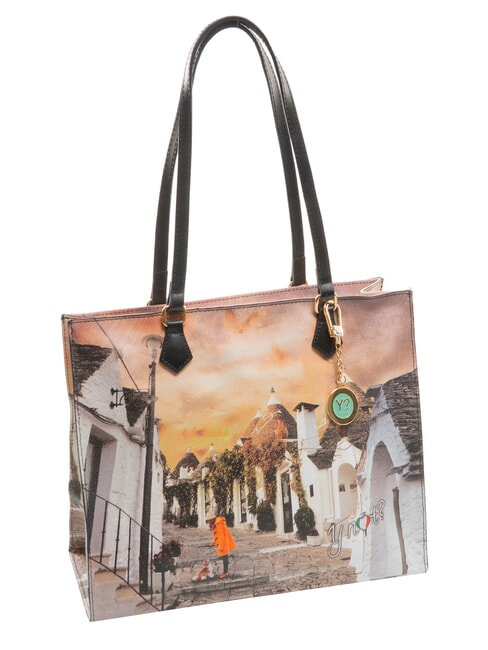 YESBAG Borsa Tote a spalla life in trulli - Borse Donna