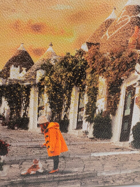 YESBAG Borsa Tote a spalla life in trulli - Borse Donna