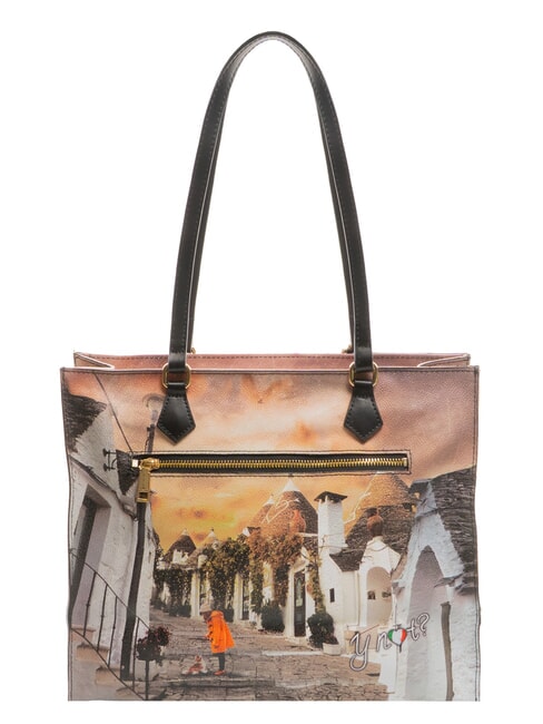 YESBAG Borsa Tote a spalla life in trulli - Borse Donna