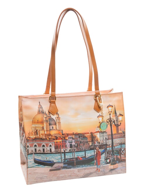 YESBAG Borsa Tote a spalla venice sunset - Borse Donna