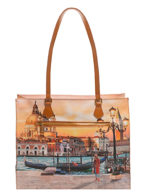 YESBAG Borsa Tote a spalla venice sunset - Borse Donna