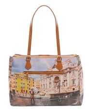 YNOT YESBAG Borsa a spalla stampata rainbow rome - Borse Donna - 3