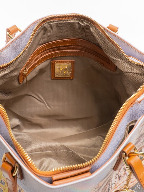 YESBAG Borsa a spalla stampata rainbow rome - Borse Donna