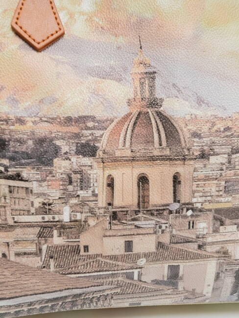 YESBAG Borsa a spalla stampata etnea - Borse Donna