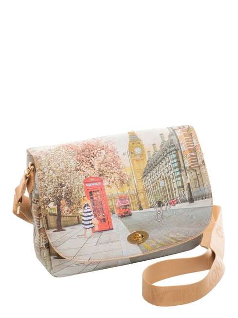 YESBAG Borsa a tracolla con pattina english rose - Borse Donna