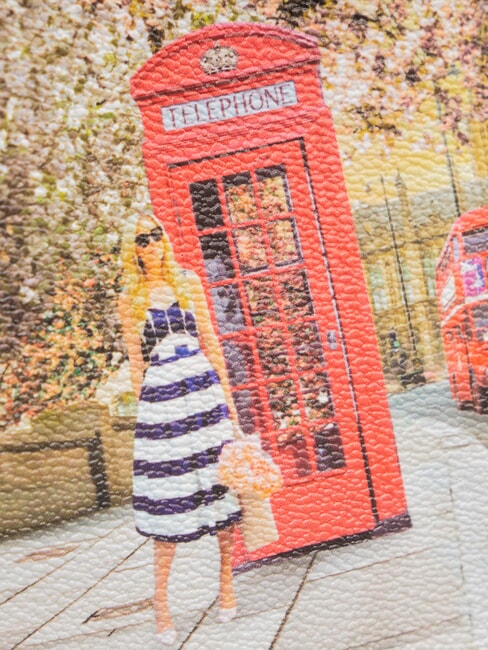 YESBAG Borsa a tracolla con pattina english rose - Borse Donna