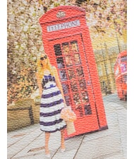 YNOT YESBAG Borsa a tracolla con pattina english rose - Borse Donna - 3