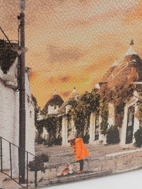 YESBAG Mini Bag a tracolla life in trulli - Borse Donna