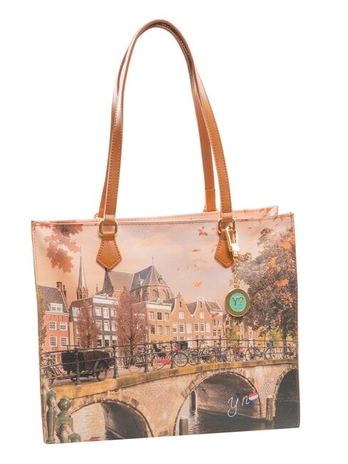 YESBAG Borsa Tote a spalla autumn river - Borse Donna
