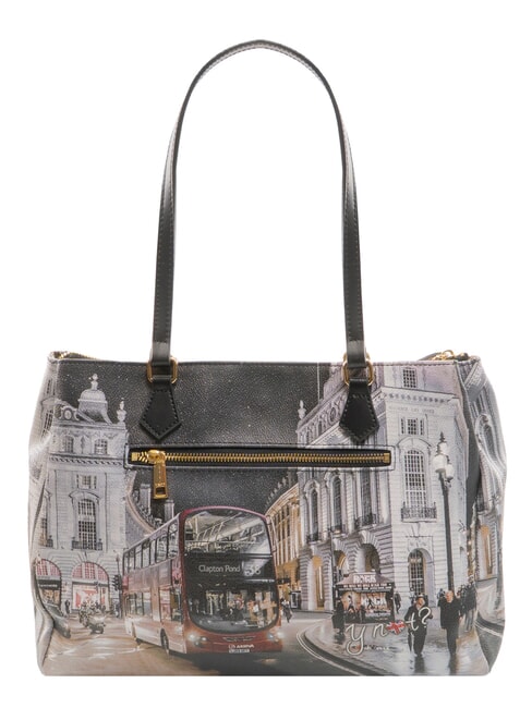 YESBAG Borsa a spalla stampata london by night - Borse Donna