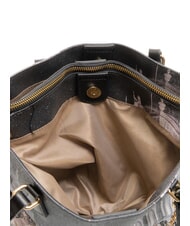 YNOT YESBAG Borsa a spalla stampata london by night - Borse Donna - 5